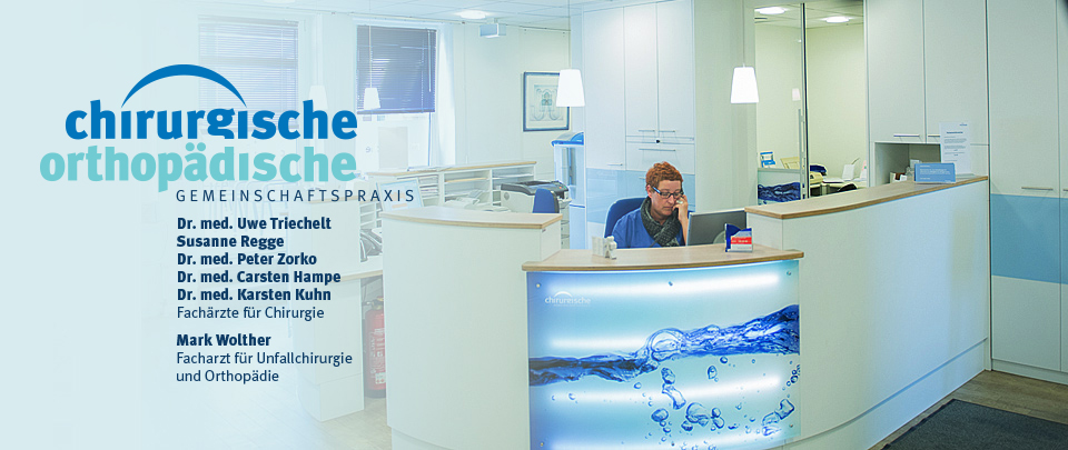 Chirurgische Gemeinschaftspraxis Dres. Med. Th. Teßarek Und K. Neumeuer Home Chirurgische - Chirurgische + Orthopädische Gemeinschaftspraxis
